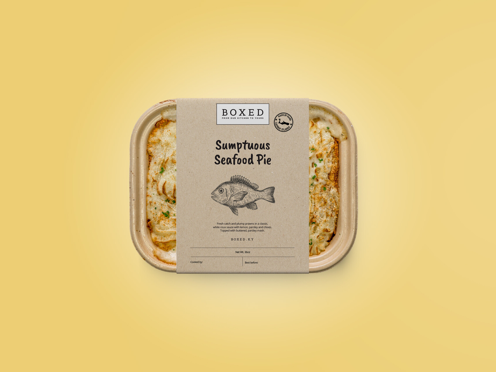 Boxed Fish Pie