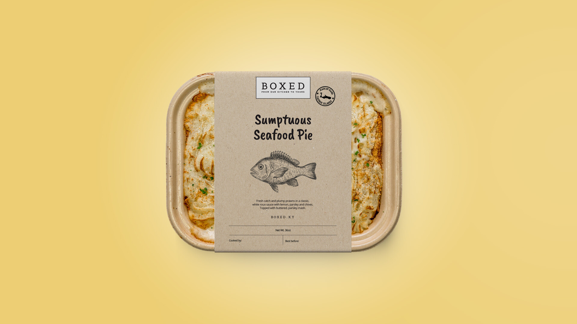 Boxed Fish Pie